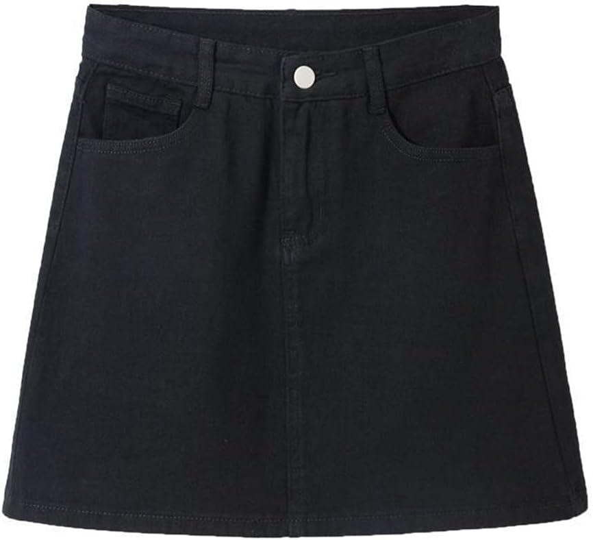 Denim Skirts Women Summer Vintage - Image 3