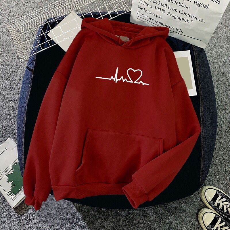Heartbeat Hoodie for Women - Image 4