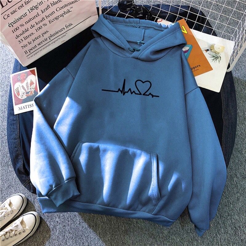 Heartbeat Hoodie for Women - Image 3