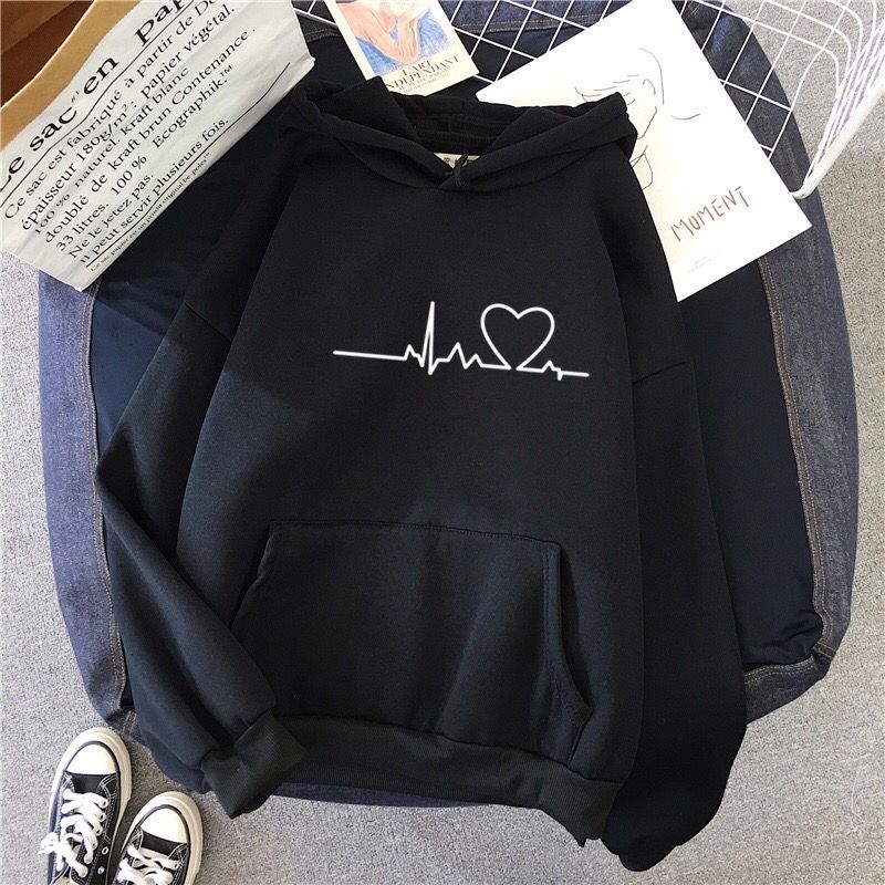Heartbeat Hoodie for Women - Image 2