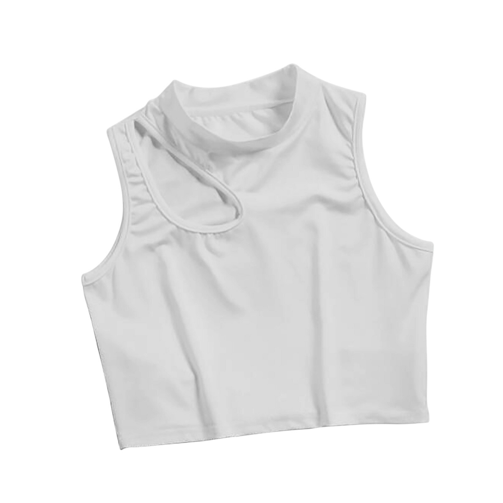 Turtleneck Sleeveless Blouse - Image 6